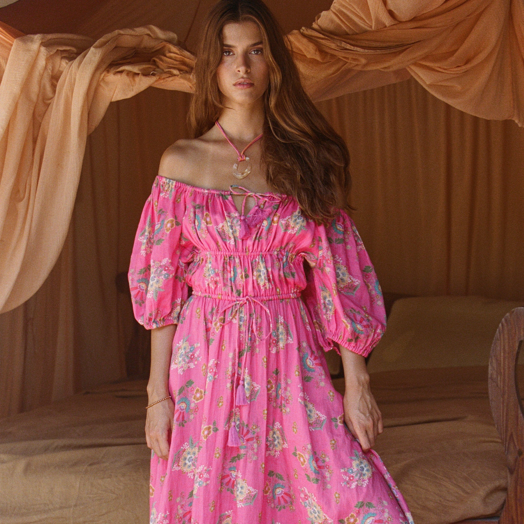 Solstice Linen Soiree Dress | Spell Designs (USA)