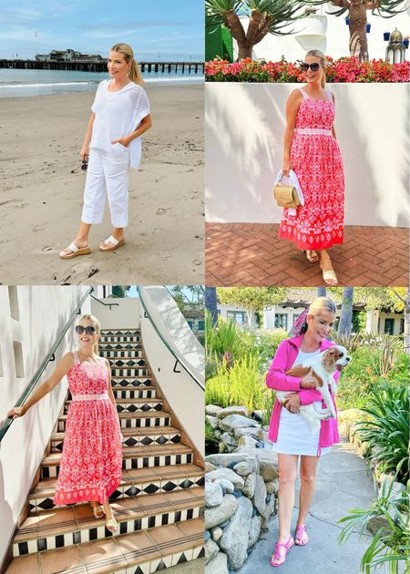 I love mixing it up during the summer months when it comes to what I wear. One day I’m all about color while the next I’m in all white. 🩷🏝️🤍 @Talbotsofficial Summer Collection keeps me in style with their many beautiful designs and fabrics.👏🏼 #mytalbots

#LTKFindsUnder100 #LTKOver40 #LTKSaleAlert