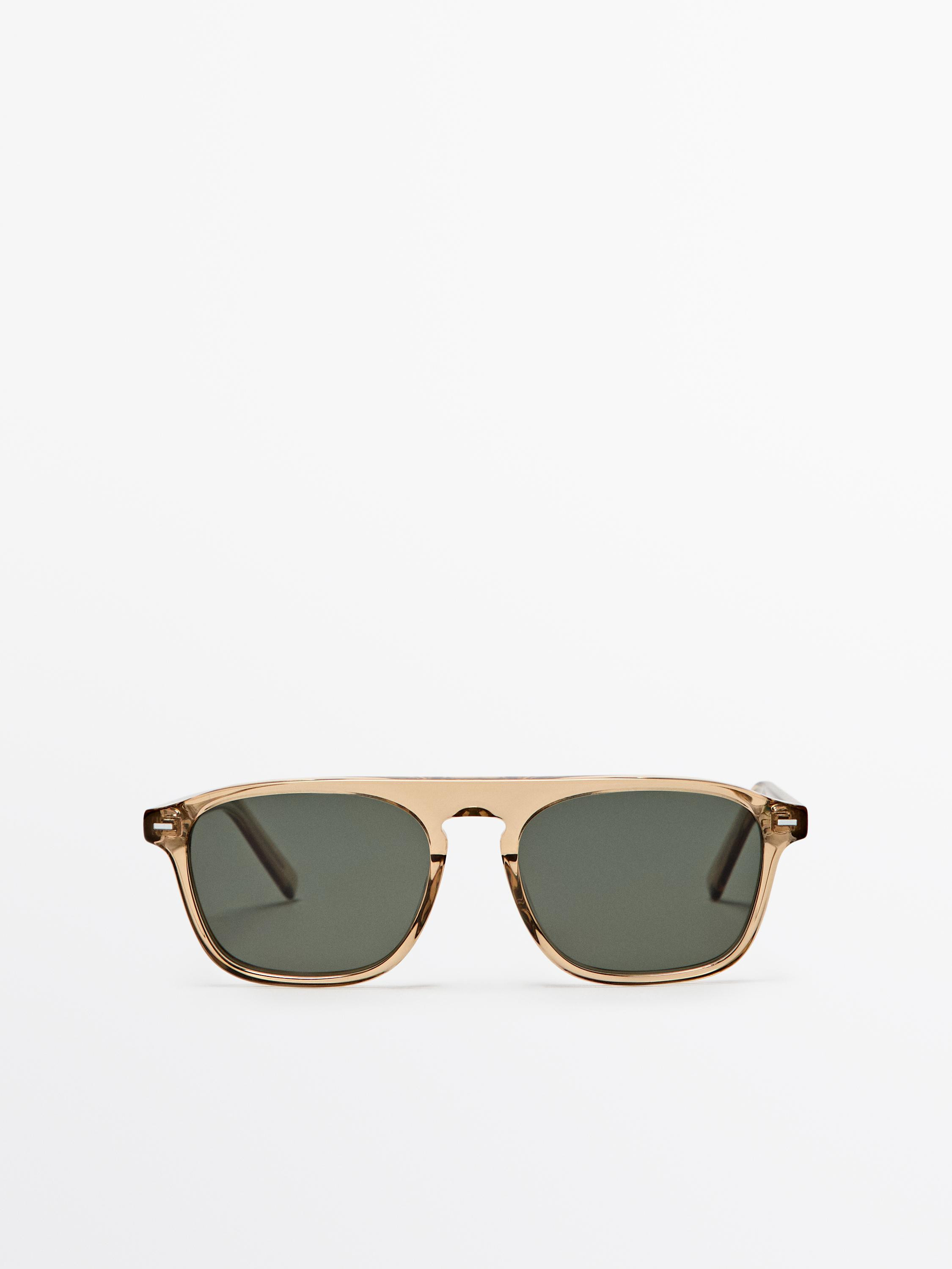 D-frame sunglasses | Massimo Dutti UK
