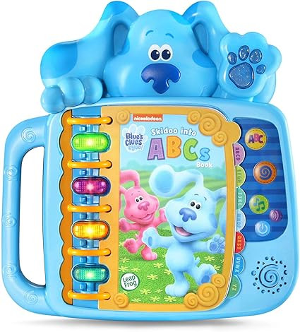 LeapFrog Blue's Clues and You! Skidoo Into ABCs Book, Blue Medium       Add to Logie | Amazon (US)