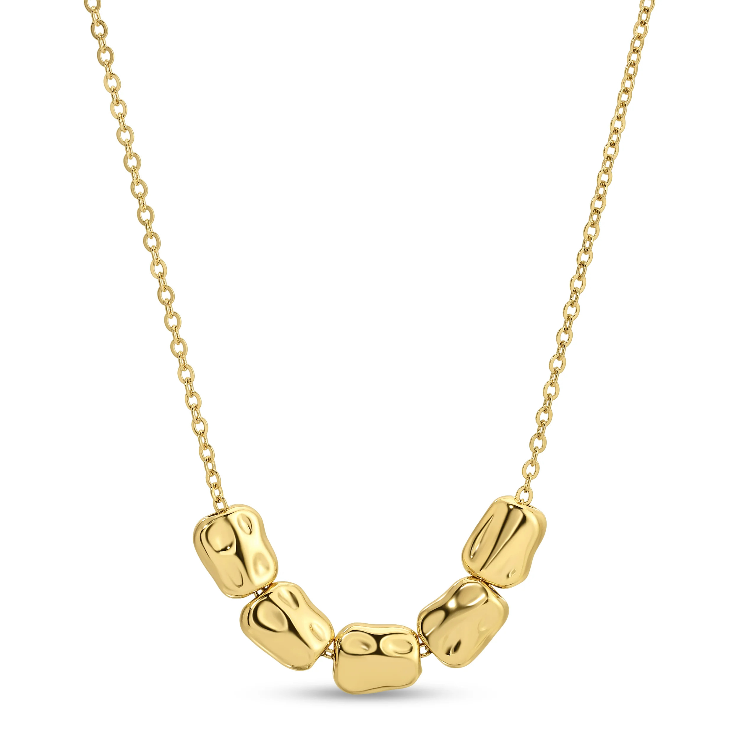 Gold Pebble Necklace | Meghan Bo Designs