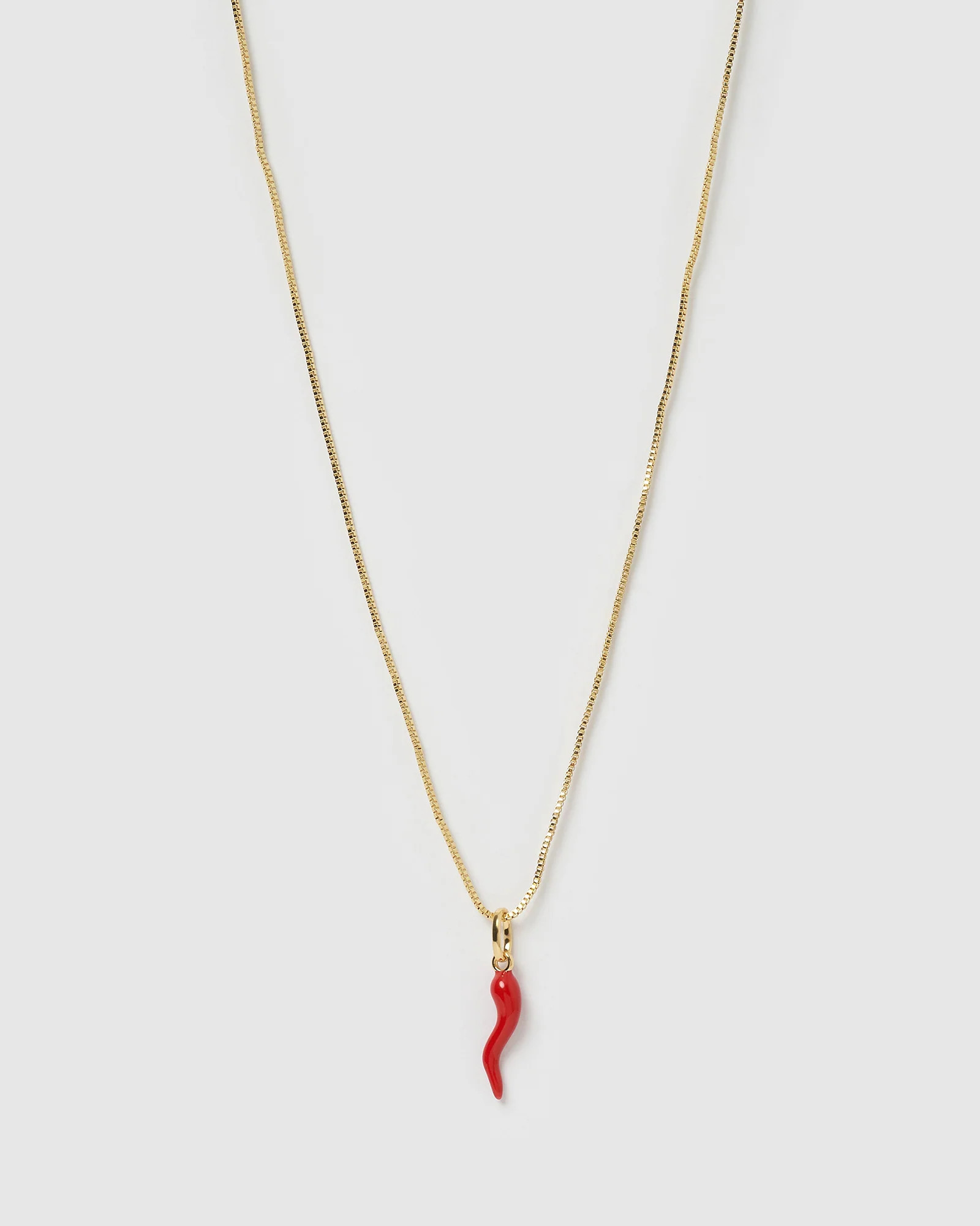 Cornicello Red Charm Necklace | Arms Of Eve