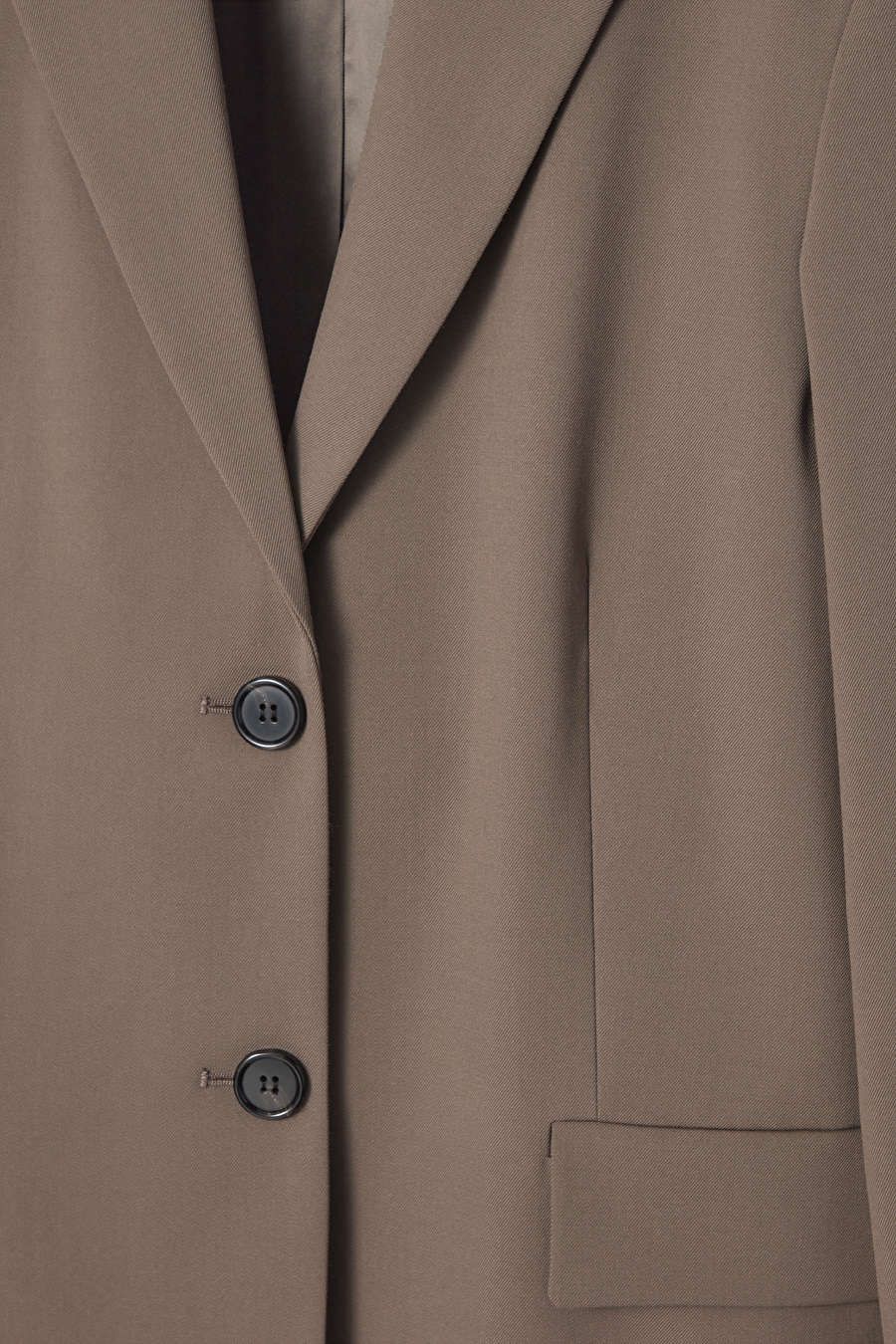 SINGLE-BREASTED WOOL-BLEND BLAZER | COS UK