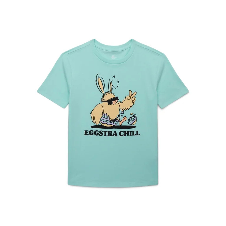 Way to Celebrate Boys Easter Graphic T-Shirt, Sizes 4-18 & Husky | Walmart (US)