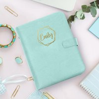 Personalized Planner Daily Weekly 2026, Vegan Leather Binder, Dated Refillable Cover | Etsy (US)