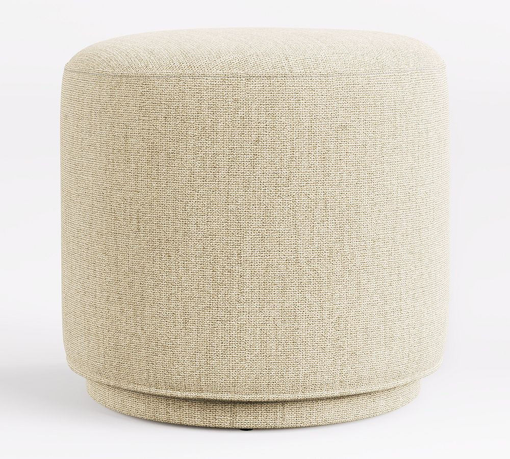 Jake Upholstered Swivel Stool | Pottery Barn (US)