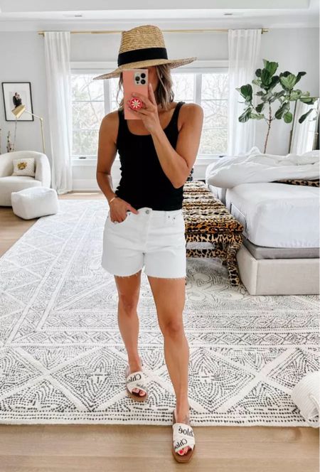 White shorts can be tricky, but these J Crew shorts are my favorite pair! They’re high rise with a looser fit. I love pairing them with these Bloomingdale’s Slide Sandals. 

#LTKStyleTip #LTKSeasonal #LTKFindsUnder100