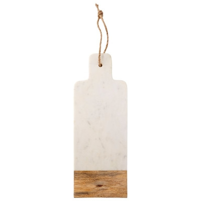Long Marble & Wood Board – Large | Indigo (CA)