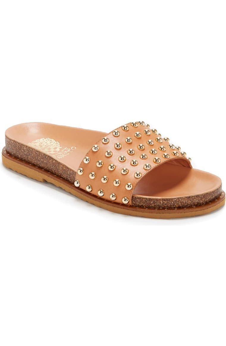 Vince Camuto Kortlen Studded Slide Sandal (Women) | Nordstrom | Nordstrom