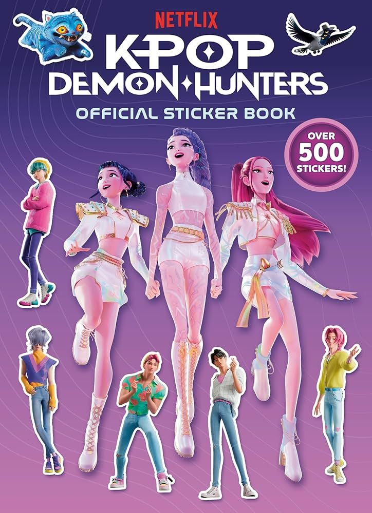 KPop Demon Hunters: Official Sticker Book | Amazon (US)