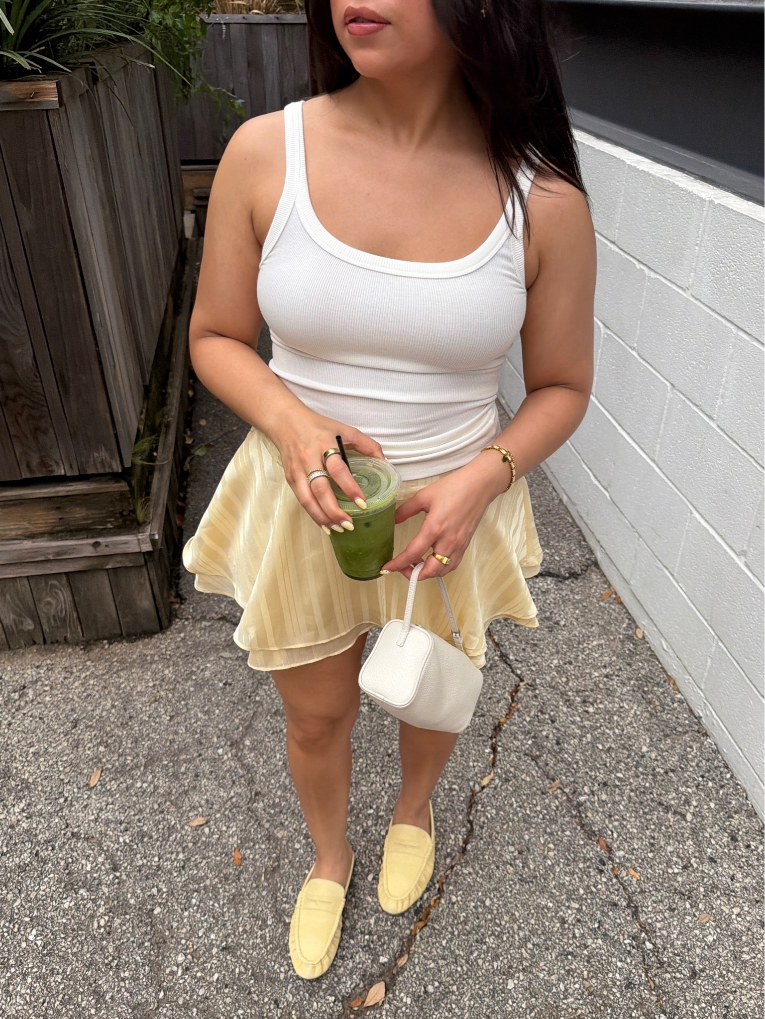 Skort: 4 
Tank: small
Loafers: 6.5

#LTKootd #LTKgrwm #LTKdayinmylife