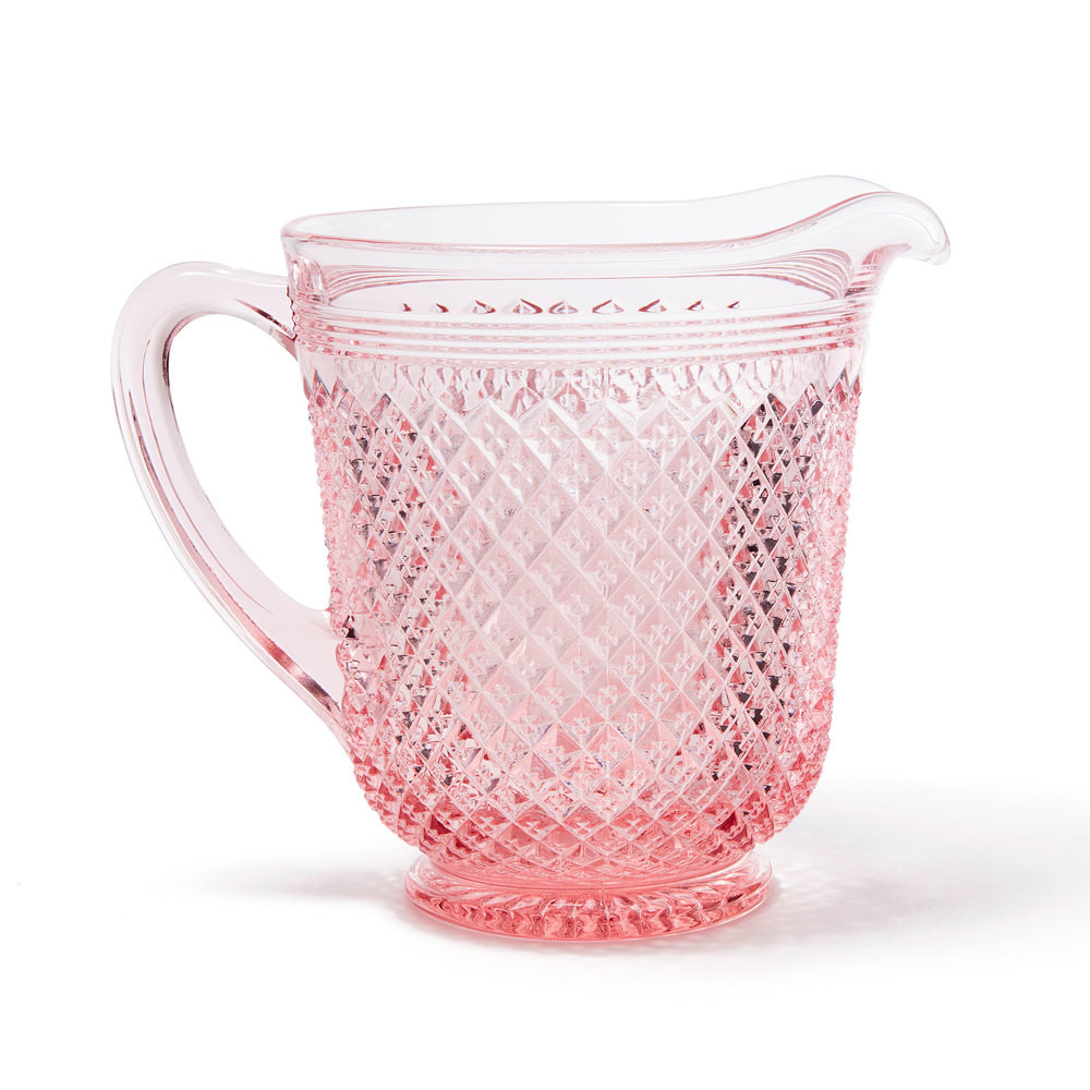 Pink Glass Pitcher | goop