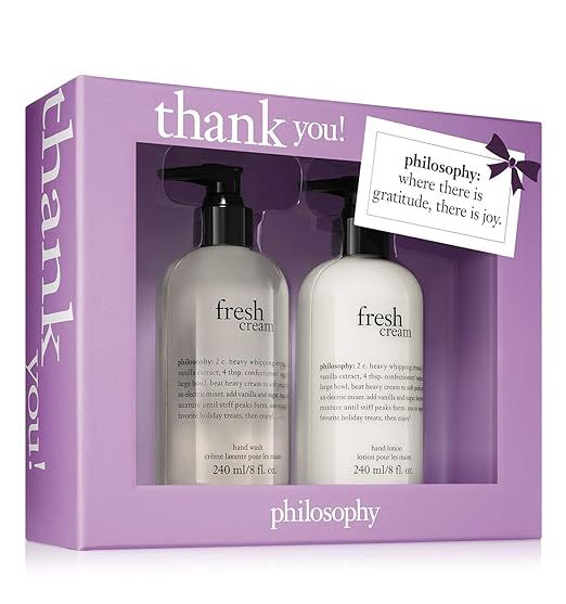 philosophy thank you! fresh cream hand set | Amazon (US)