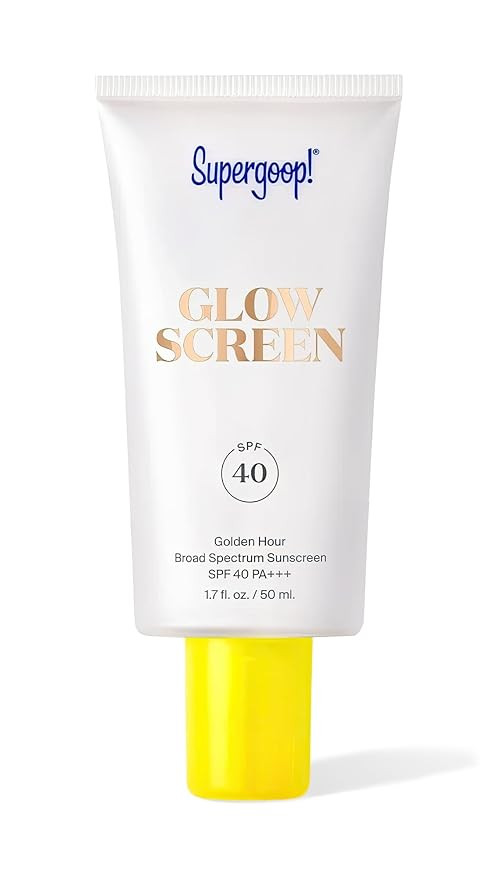 Supergoop! Glowscreen SPF 40, Golden Hour (Bronze Glow) - 1.7 fl oz - Glowy Primer + Broad Spectr... | Amazon (US)