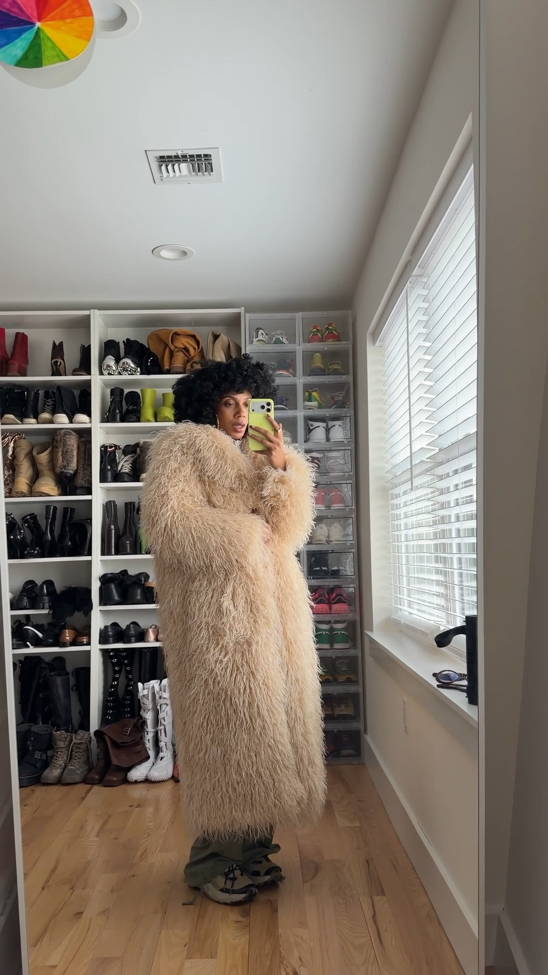 I love me a cozy coat 