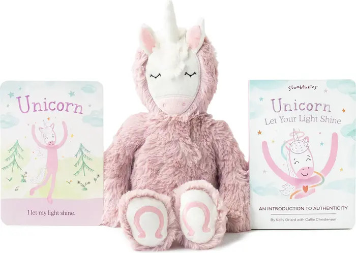 Unicorn Stuffed Animal & 'Unicorn' Board Book | Nordstrom