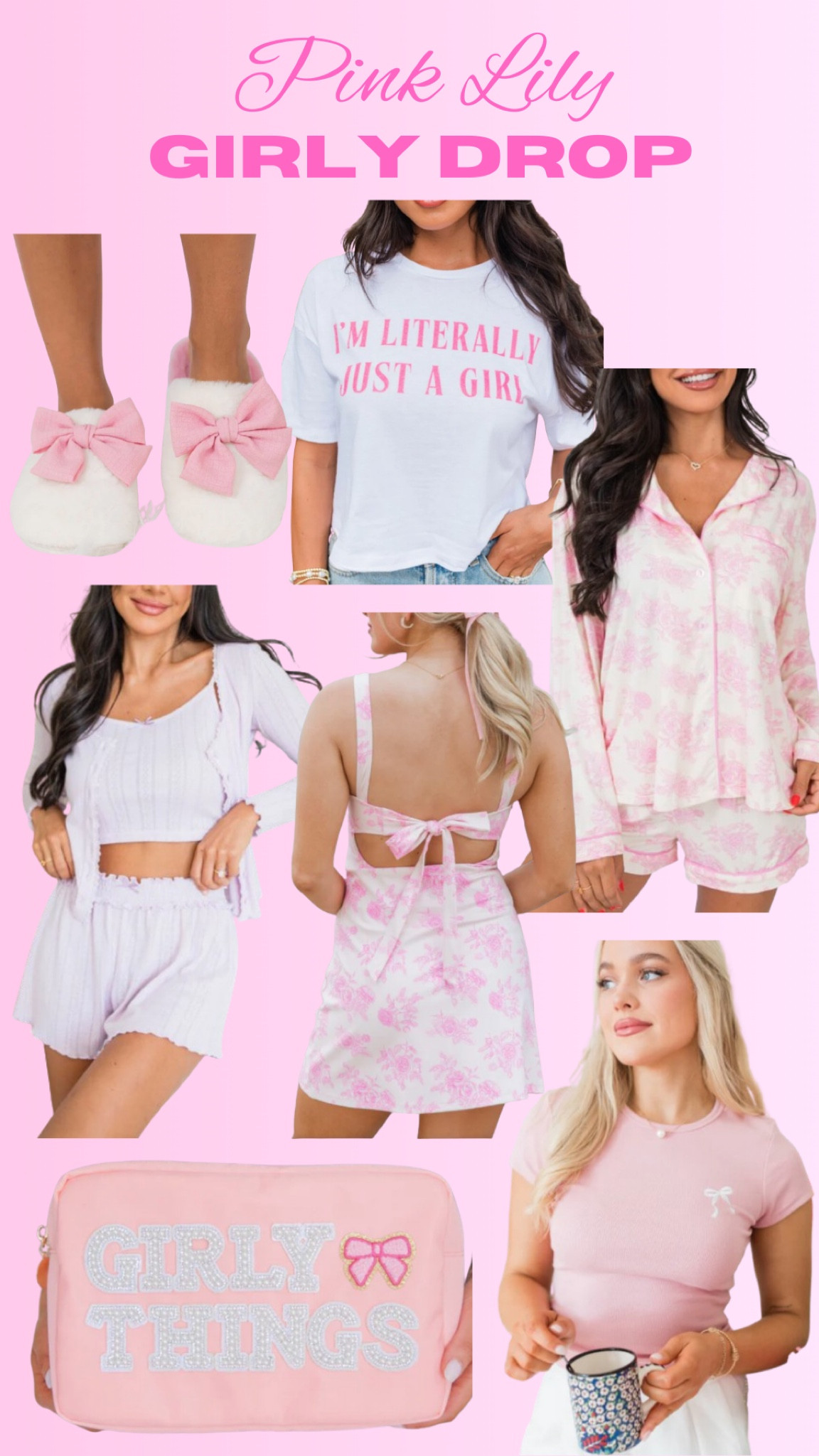 Pink lily girly drop. Coquette style. Pink and girly. Pink outfits 

#LTKFindsUnder50 #LTKSeasonal #LTKActive