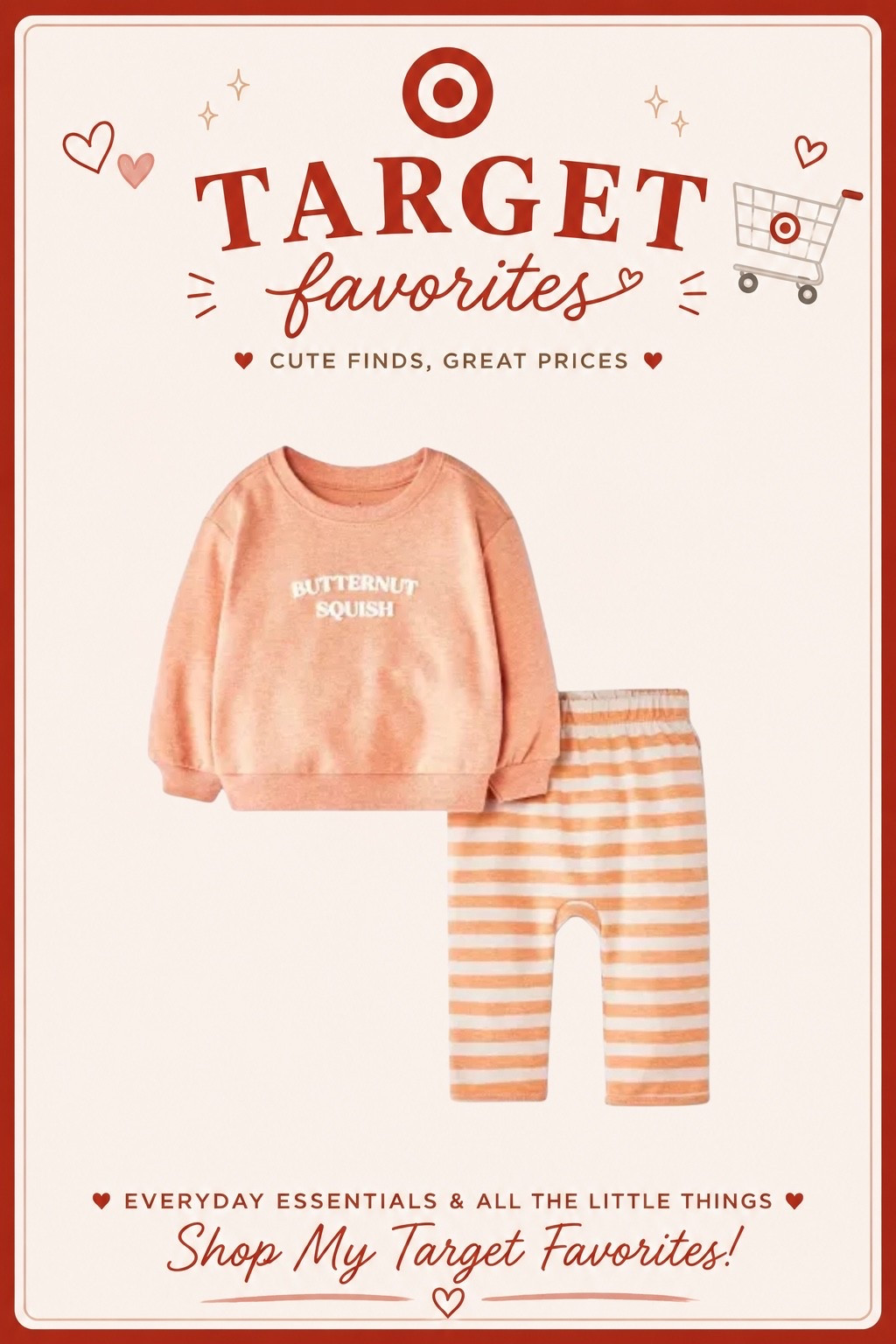 🍁 BABY FALL FINDS 🍁

If you’re already dreaming about cozy season, SAME. 🤎 I found the cutest fall pieces for baby — think cozy neutrals, little pumpkins, matching sets & outfits made for all those fall memories. 🎃🧸

Adding these to the fall wardrobe immediately! Shop my roundup in LTK. 🛍️✨

#LTKBaby #FallBaby #FallBabyClothes #BabyFashion #BabyMustHaves #FallFinds #MomFinds #LTKKids #LTKFinds

#LTKSeasonal #LTKBump #LTKBaby