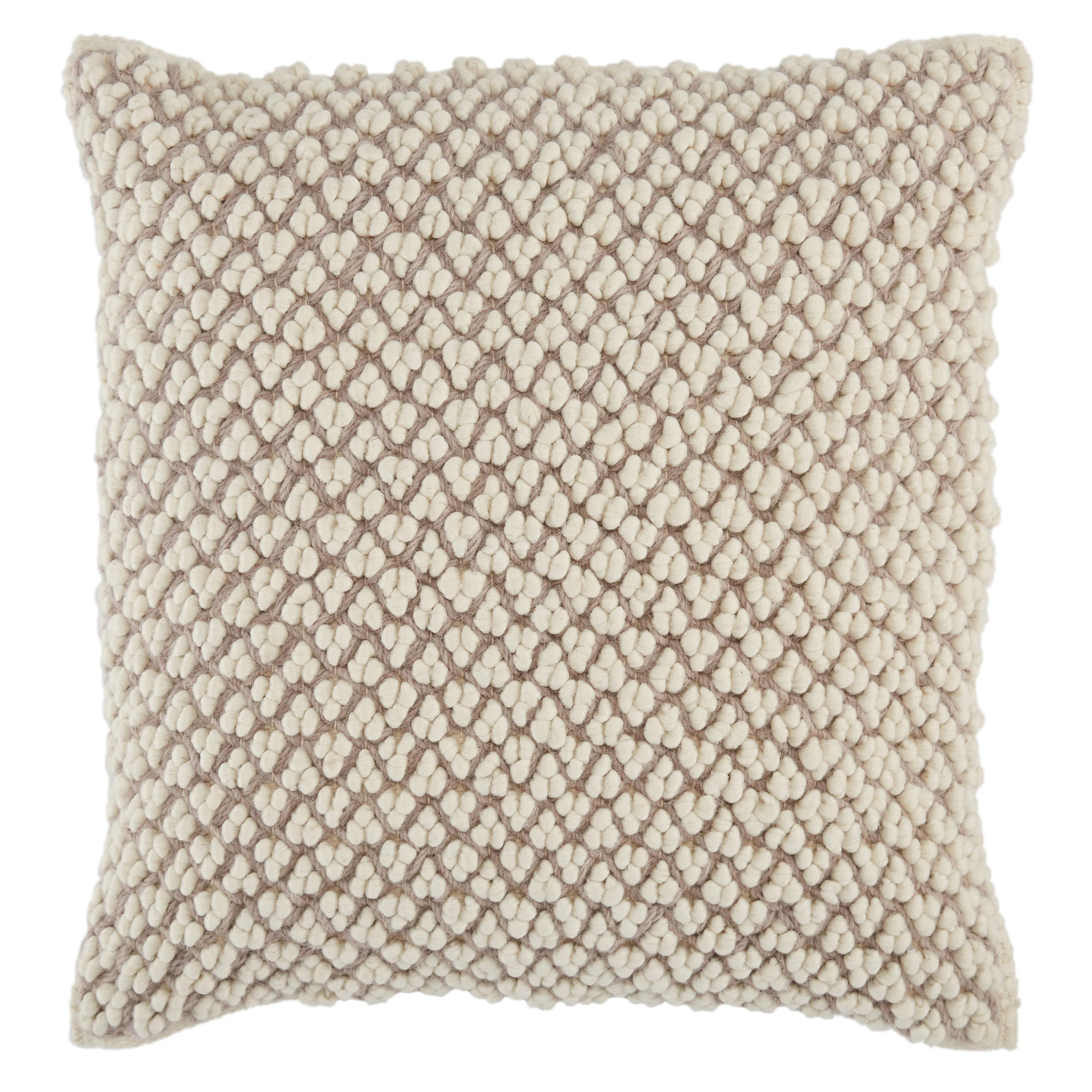 Toulon Embroidered Wool Throw Pillow | Joss & Main