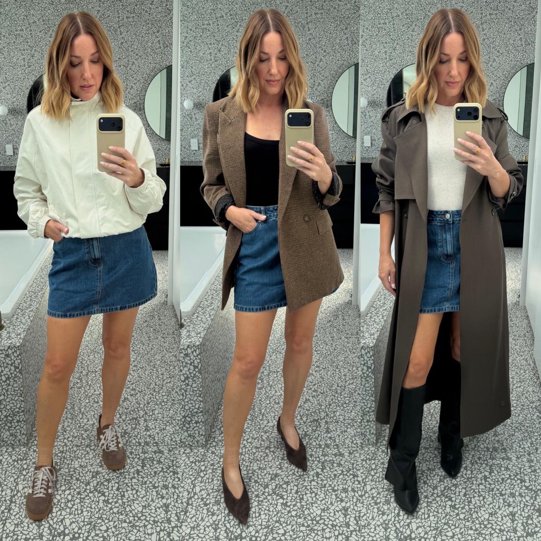 Denim skirt 3 ways! 💙

#LTKaustralia #LTKstyletip #LTKshoes