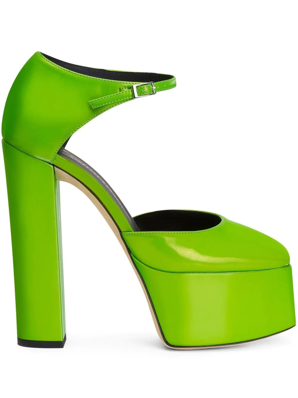 Giuseppe Zanotti Bebe platform pumps - Green | Farfetch Global