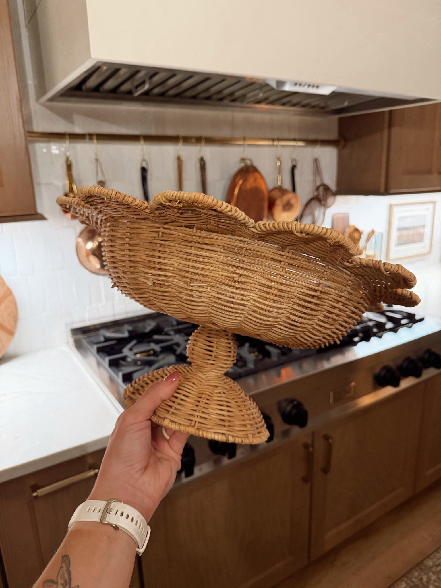 I am DROOLING over this new piece from Walmart!!!! It looks like it should be $80+ 🥹 so stunning & can be used in so many ways! Gorgeous & under $30! 

Home decor / styling / neutrals / wicker / my Texas house / Walmart finds / Holley Gabrielle / scallop 

#LTKHome