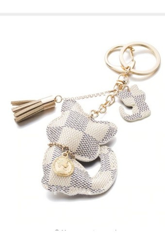 Pretty Kitty Keychain | The Styled Collection