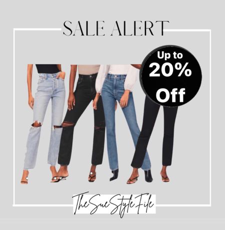 Jeans sale. Sized down one size for a tighter fit and the bottom stretches some. Jeans sale 

#LTKSeasonal #LTKshoecrush