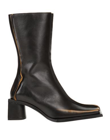 Miista Woman Boot Black Size 7.5 Soft Leather | YOOX (US)