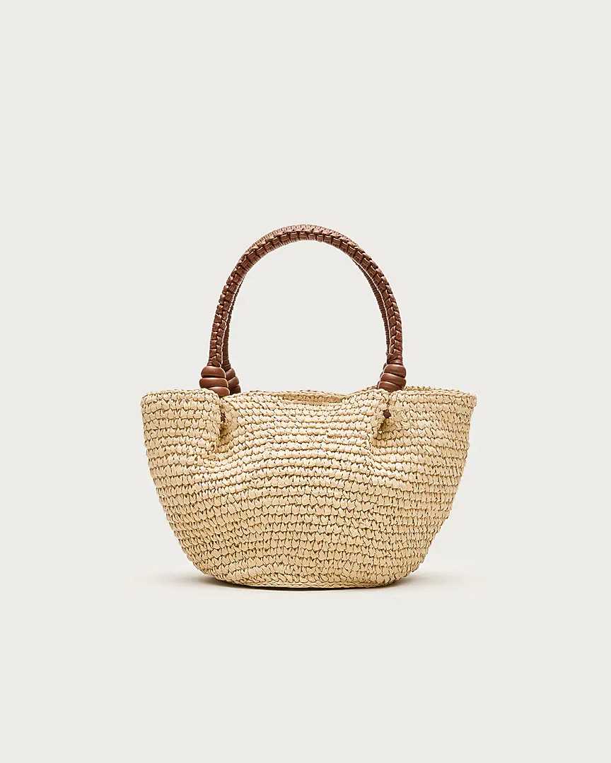 Small handknotted top-handle bag | J. Crew US