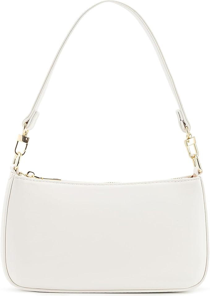 NIUEIMEE ZHOU Shoulder Bag for Women Retro Vegan Leather Classic Clutch Tote HandBags Purses with... | Amazon (US)