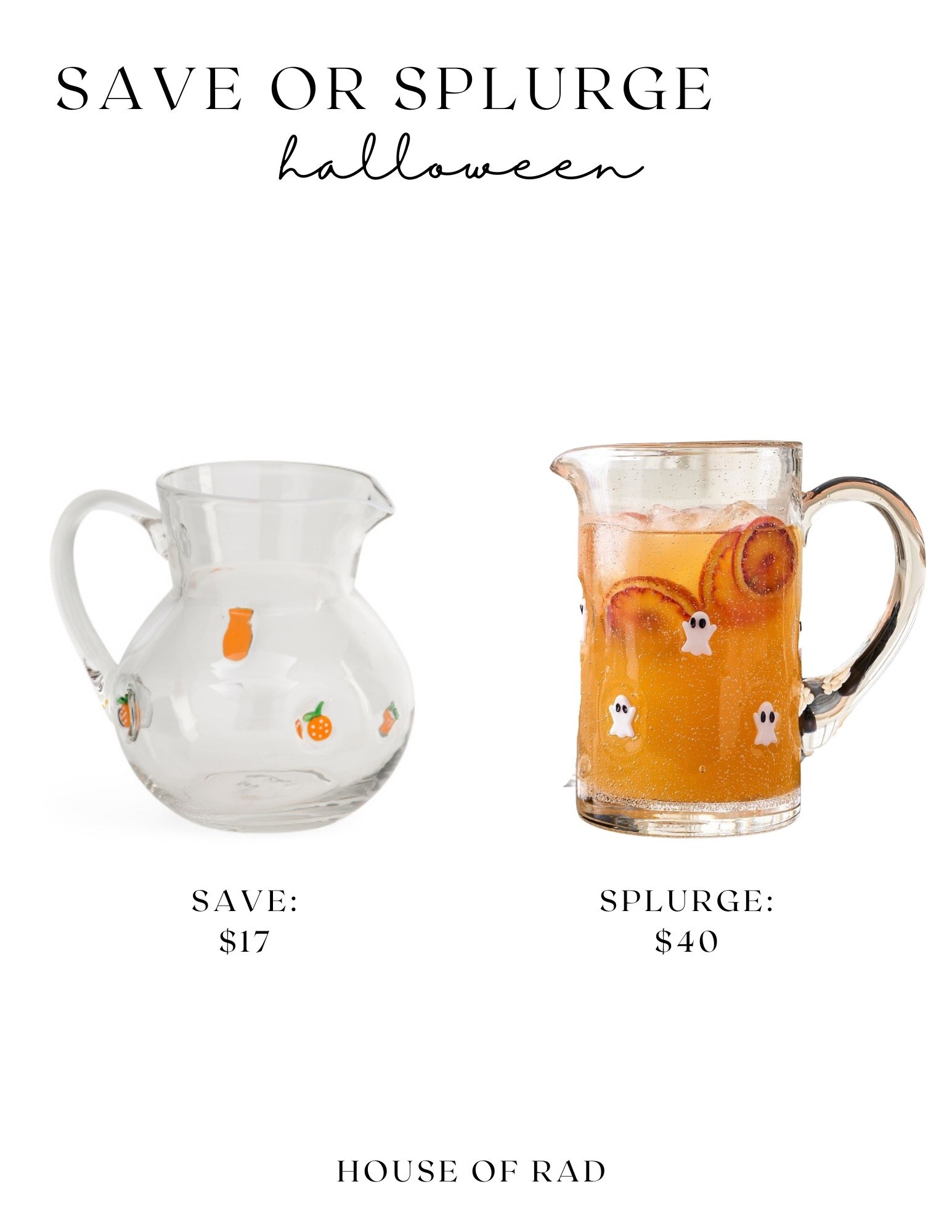 Save vs Splurge
Icon pitcher
Pumpkin pitcher
Halloween home decor
Halloween party
Fall home decor
Seasonal home decor 

#LTKHome #LTKSeasonal