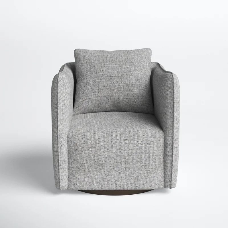 Winslow 29" Wide Polyester Swivel Armchair | Wayfair North America