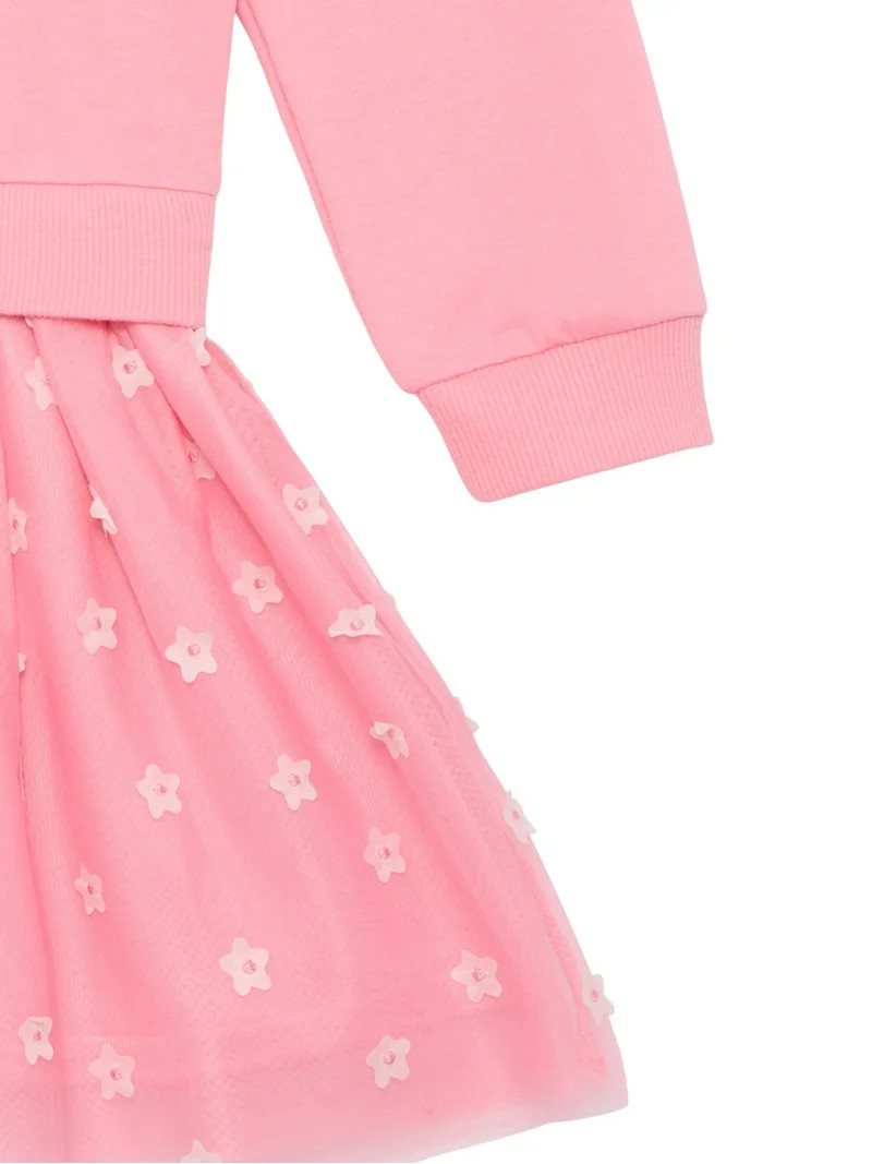 Wonder Nation Girls Sweatshirt Dress with Long Sleeves, Sizes 4-10 | Walmart (US)