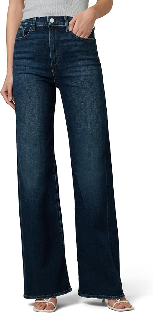 Joe's Womens The Mia High Rise Wide Leg Jean | Amazon (US)