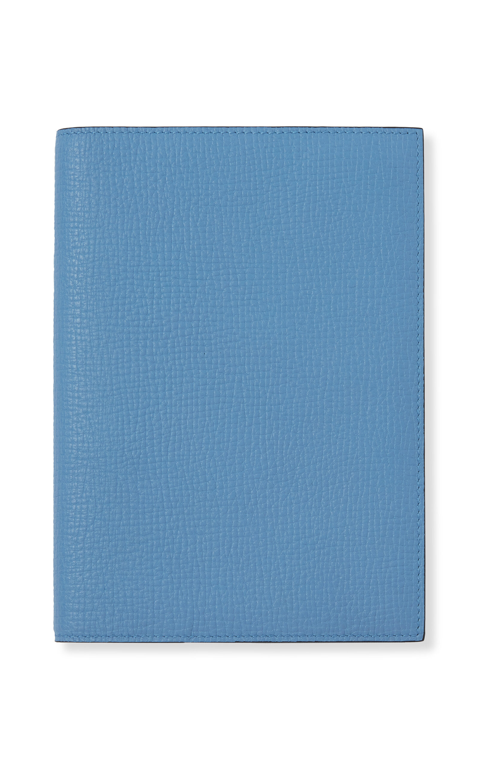 Smythson - Ludlow Evergreen Refillable Leather Notebook - Blue - Moda Operandi | Moda Operandi (Global)