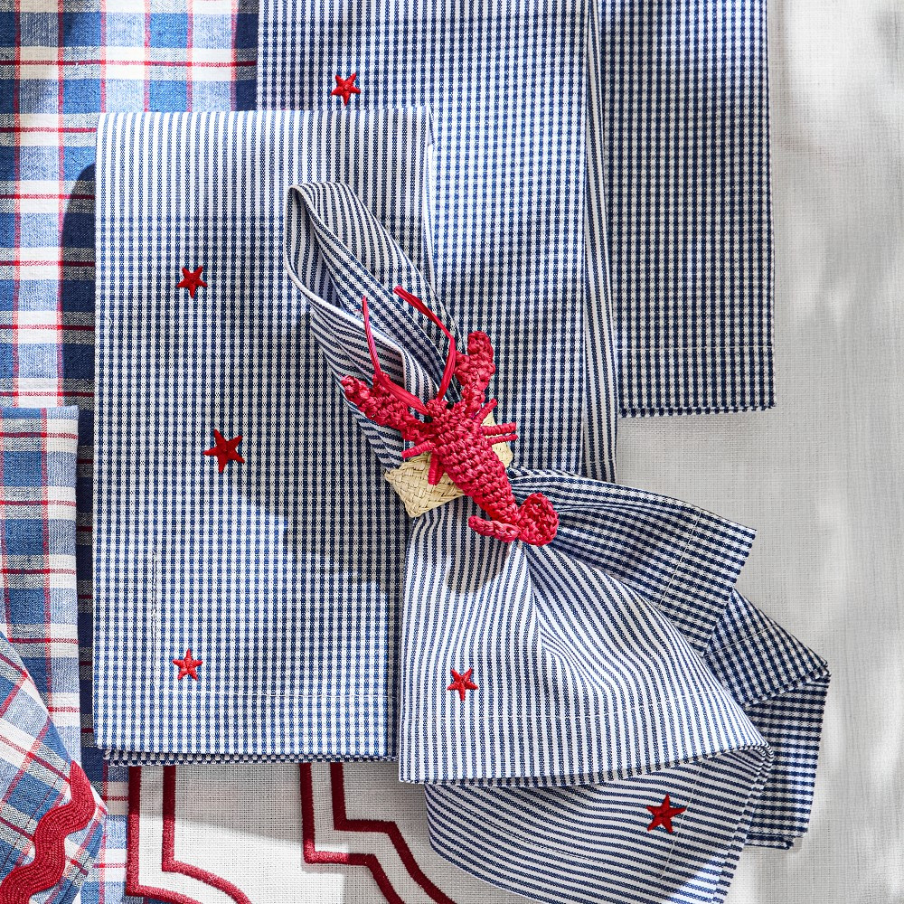 Figural Lobster Napkin Rings, Set of 4 | Williams-Sonoma