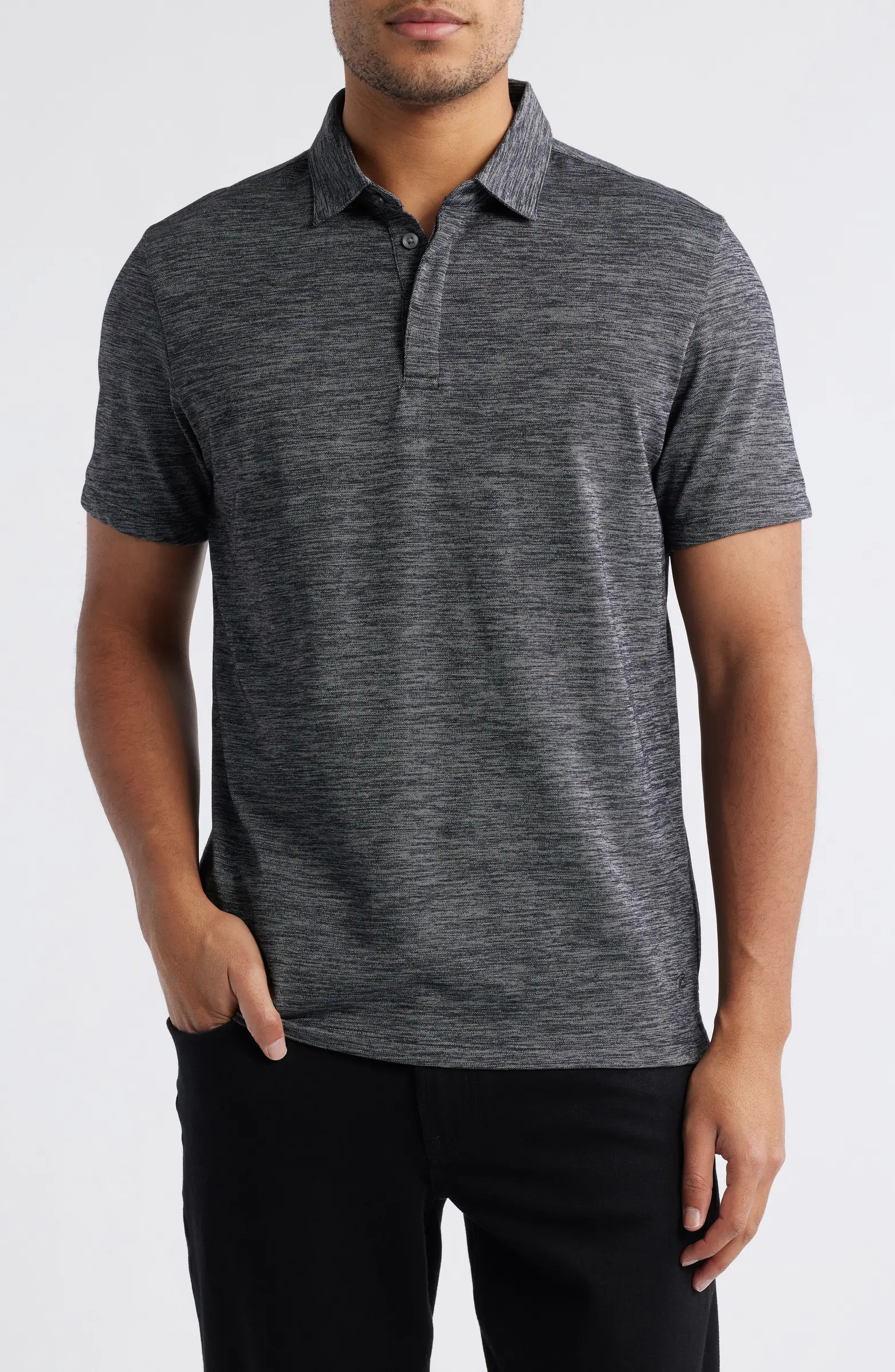 Robert Barakett Payne Space Dye Jacquard Polo | Nordstrom | Nordstrom