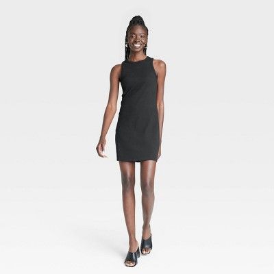 Women's Rib Racer Shift Dress - A New Day™ | Target