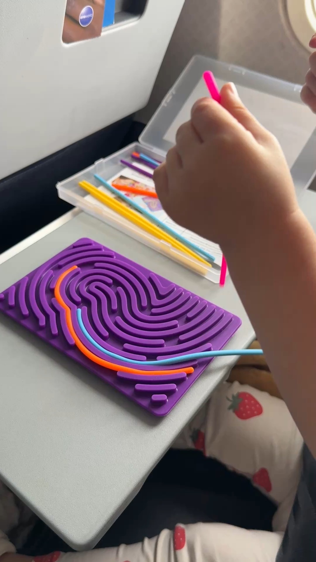 My one new purchase for this trip was definitely a hit and I know it’ll become part of our going out kit for sure. Lots of ways to play! Keeps her busy

#LTKBaby #LTKTravel #LTKKids