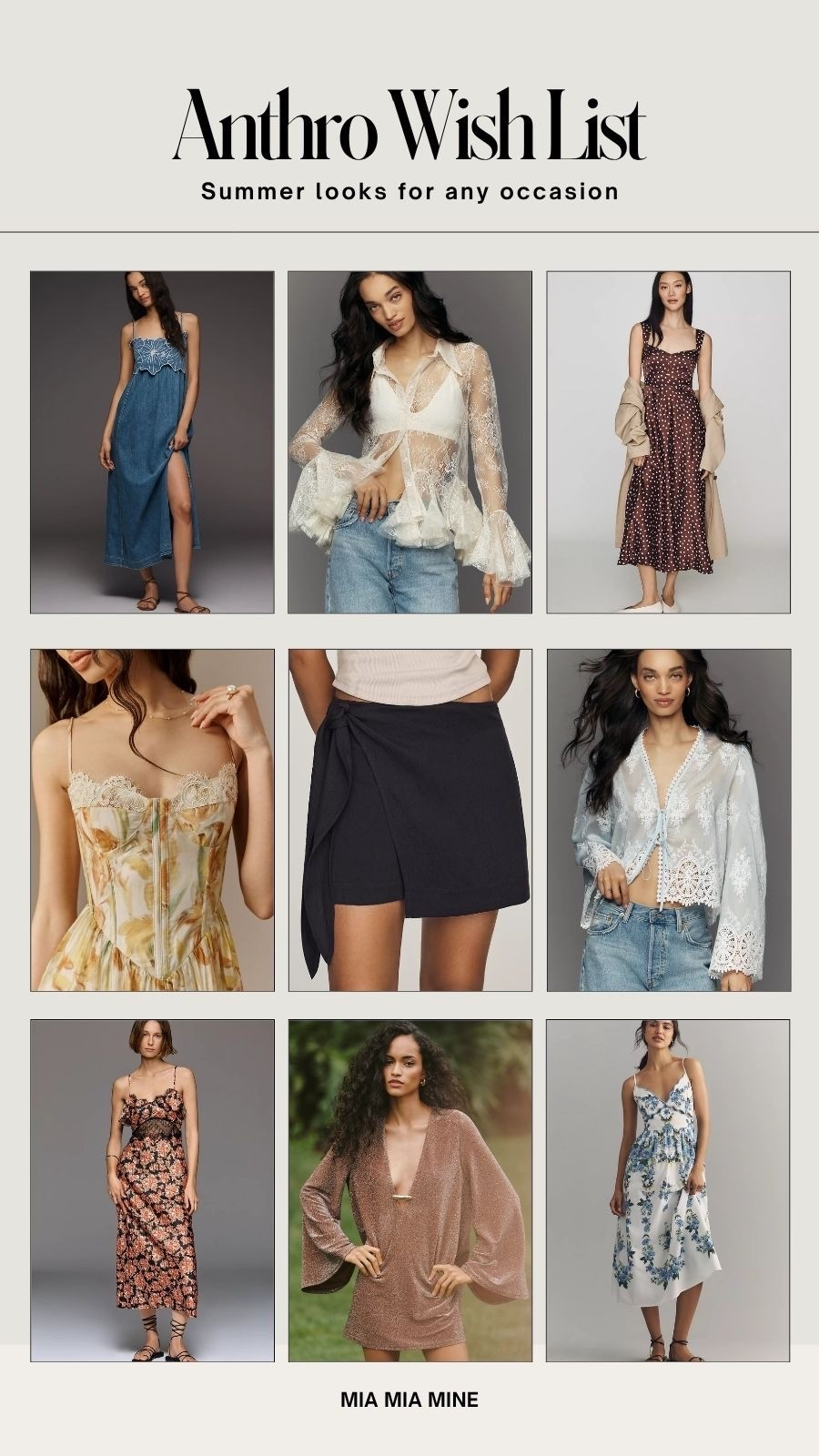 Anthropologie summer tops and dresses for weekends, date nights, beach vacations and beyond

#LTKSeasonal #LTKOver40 #LTKmomlife