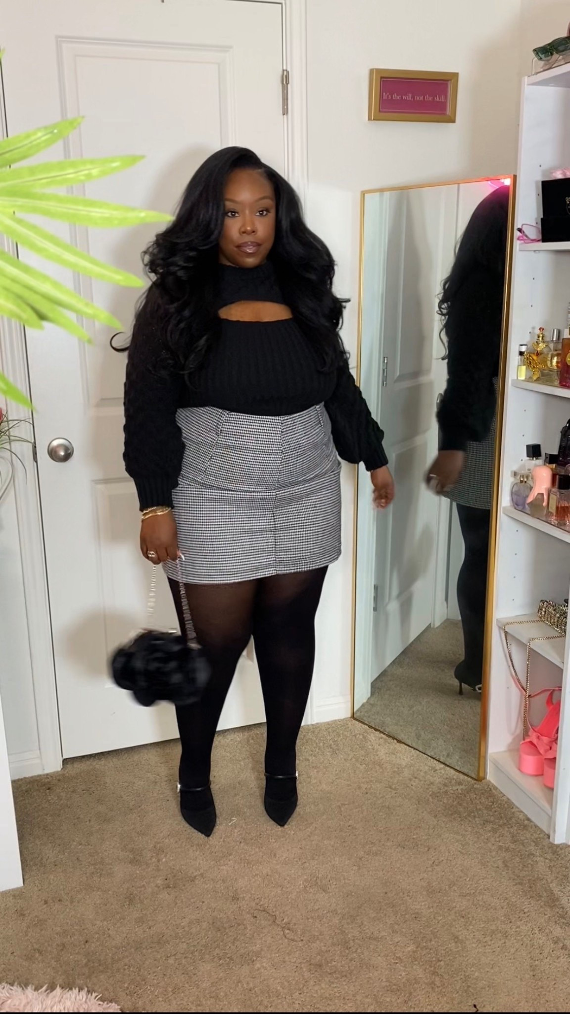 Cute and cozy Black Holiday Fit 🖤

#LTKHoliday #LTKMidsize #LTKPlusSize