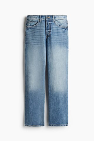 H & M - Straight Regular Jeans - Blue | H&M (UK, MY, IN, SG, PH, TW, HK)