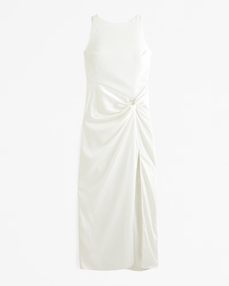 Draped Skirt Maxi Dress | Abercrombie & Fitch (US)