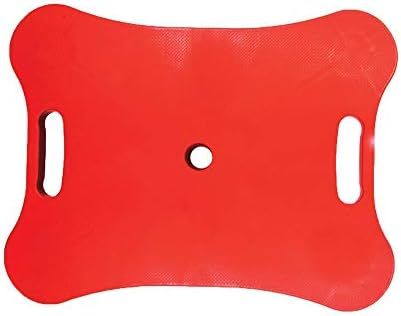 hand2mind Red Heavy-Duty Indoor Scooter Board with Safety Handles for Kids Ages 6-12, Plastic Floor  | Amazon (US)