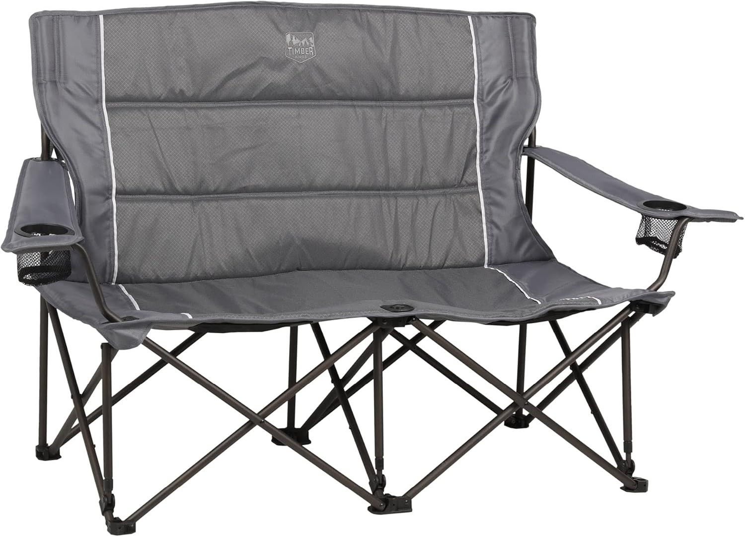 TIMBER RIDGE 2 Person Folding Loveseat Comfortable Double Foldable Camping Chair Folding Lawn cha... | Amazon (US)