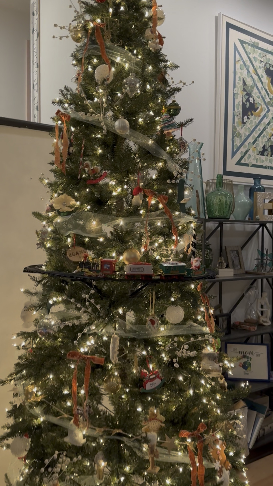 🚂 shop Christmas tree decorations and our beloved, toddler proof, floating Christmas train 🎄

🎁It makes a great gift too! 

#LTKSeasonal #LTKHoliday #LTKHome