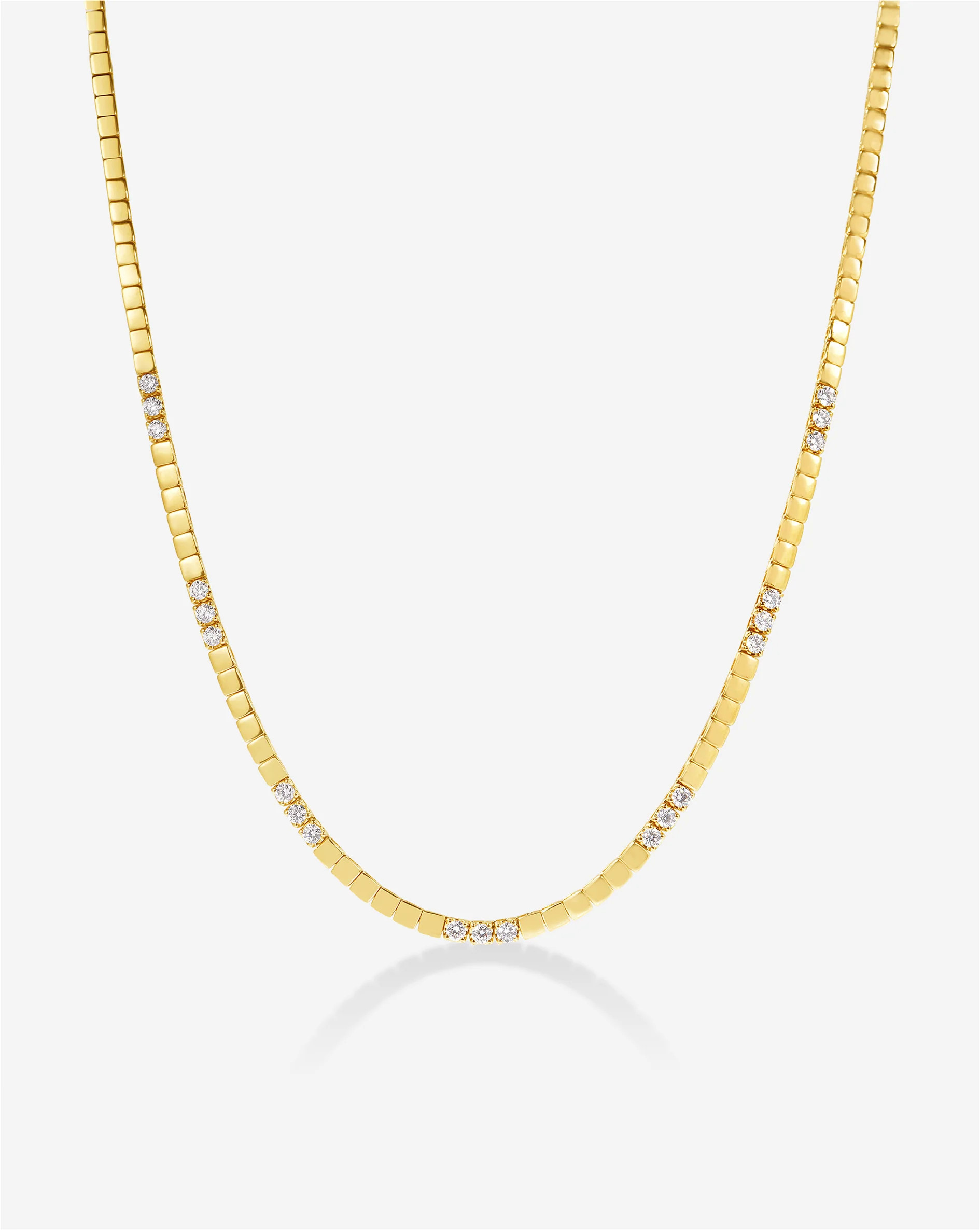 Diamond Pixel Necklace | Ring Concierge