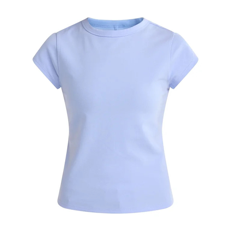Free Assembly Women's Cap Sleeve Tee, Sizes XS-XXXL | Walmart (US)