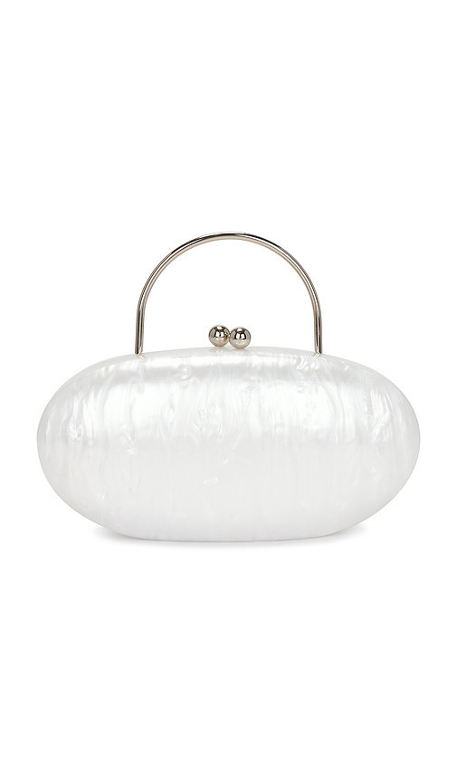 olga berg Imelda Top Handle Bag in White. | Revolve Clothing (Global)